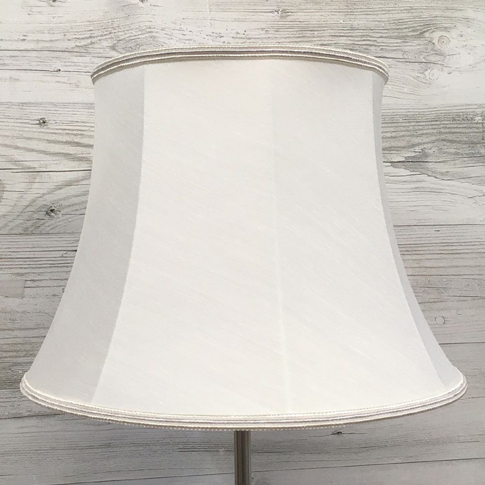 White Fabric Lampshade
